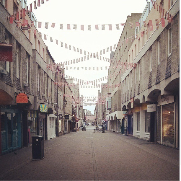 Rose Street in Edinburgh